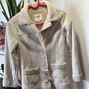 Justice Cream Fleece Jacket